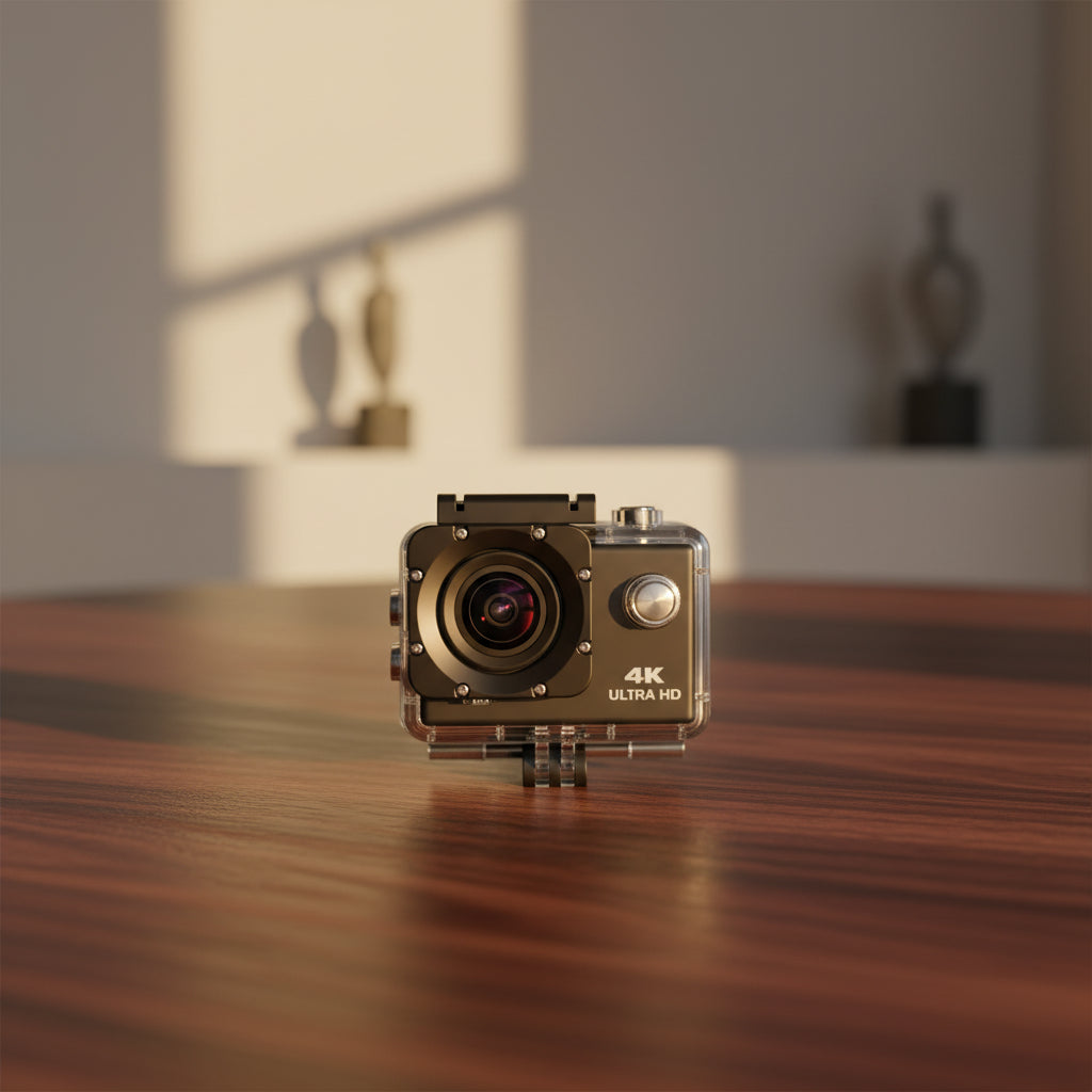 4K Sports Action Camera with Optical 16MP High Resolution with Wi-Fi